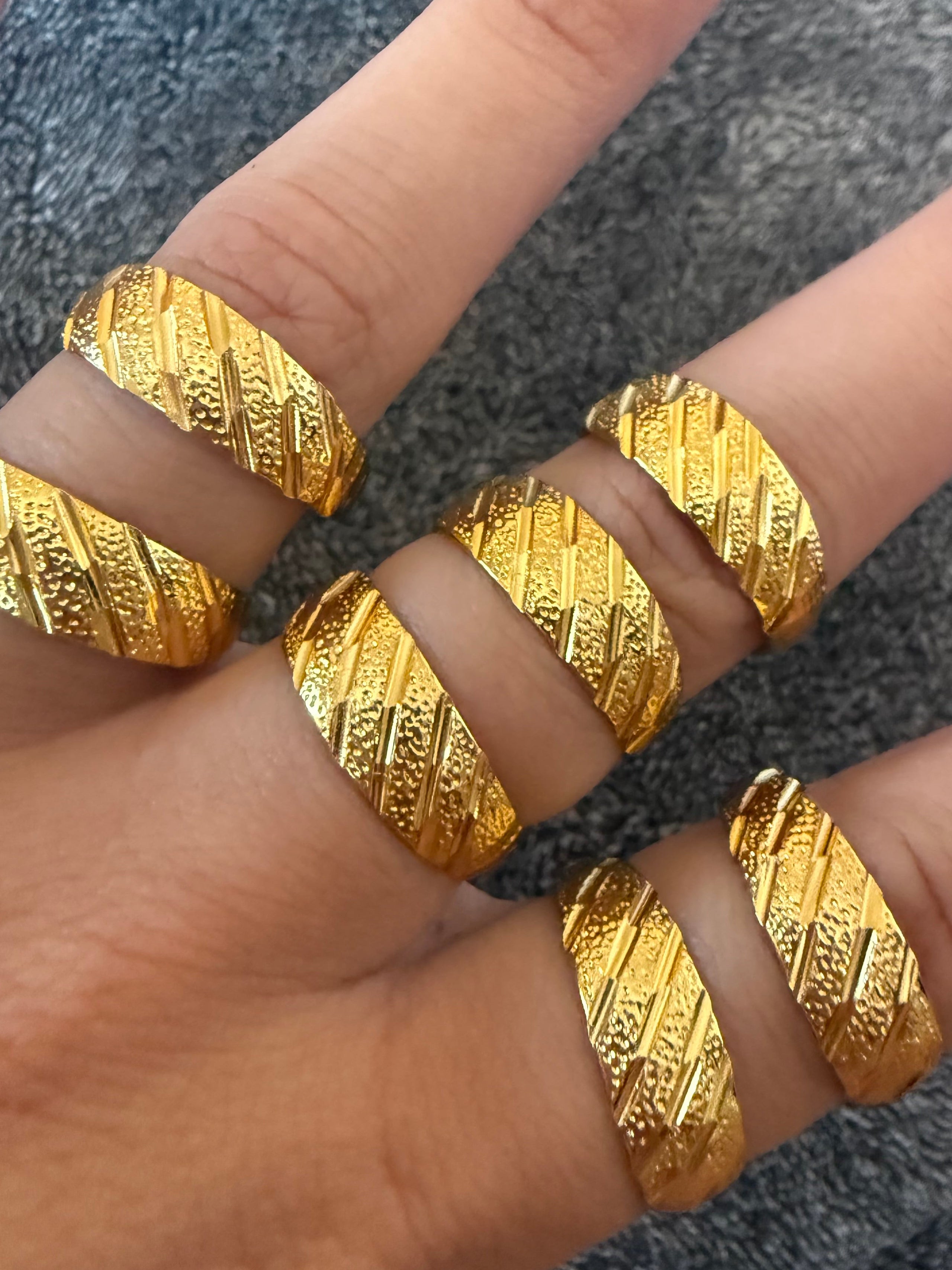 24K CUTZ RING